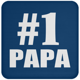 Number One #1 Papa (Grandpa) - Drink Coaster