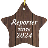 Reporter Since 2024 - Star Ornament D