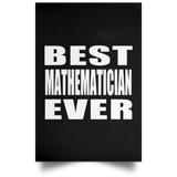 Best Mathematician Ever - Poster Portrait