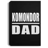 Komondor Dad - Canvas Portrait