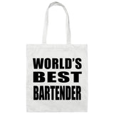 World's Best Bartender - Tote Bag White