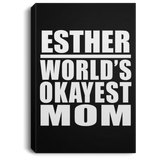 Esther World's Okayest Mom - Canvas Portrait