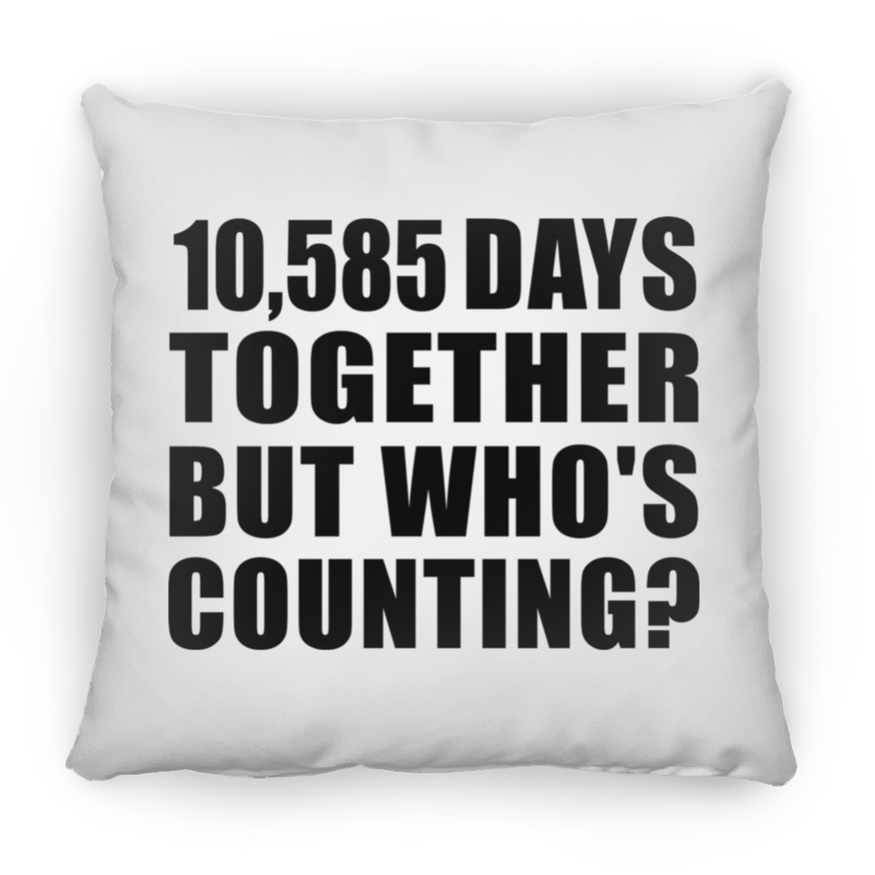 29th Anniversary 10,585 Days Together But Who's Counting - Throw Pillow