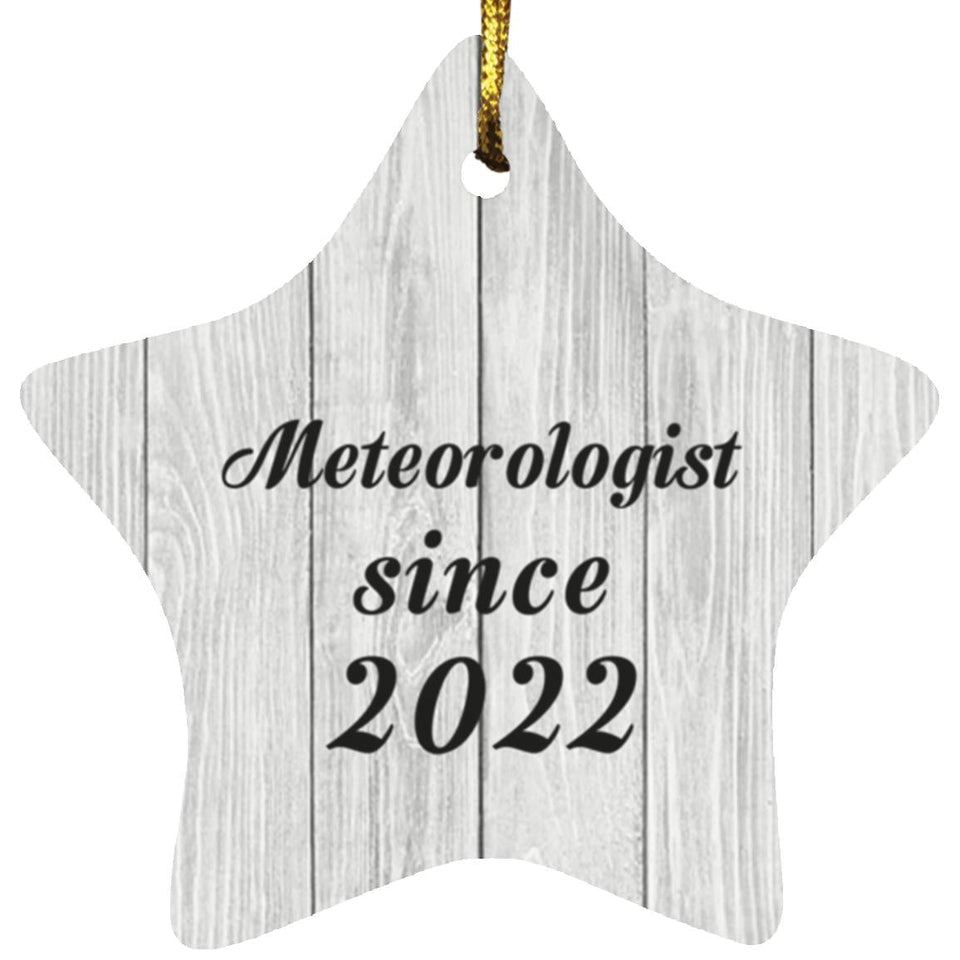 Meteorologist Since 2022 - Star Ornament F