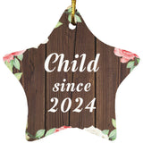 Child Since 2024 - Star Ornament A