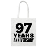 97th Anniversary 97 Years - Tote Bag White