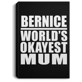 Bernice World's Okayest Mum - Canvas Portrait