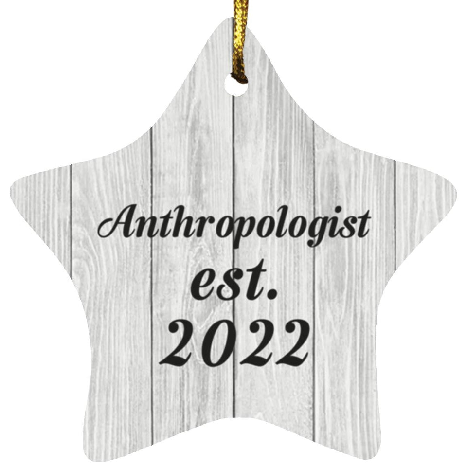 Anthropologist Established Est. 2022 - Star Ornament F