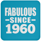 64th Birthday Fabulous Since 1960 - Drink Coaster