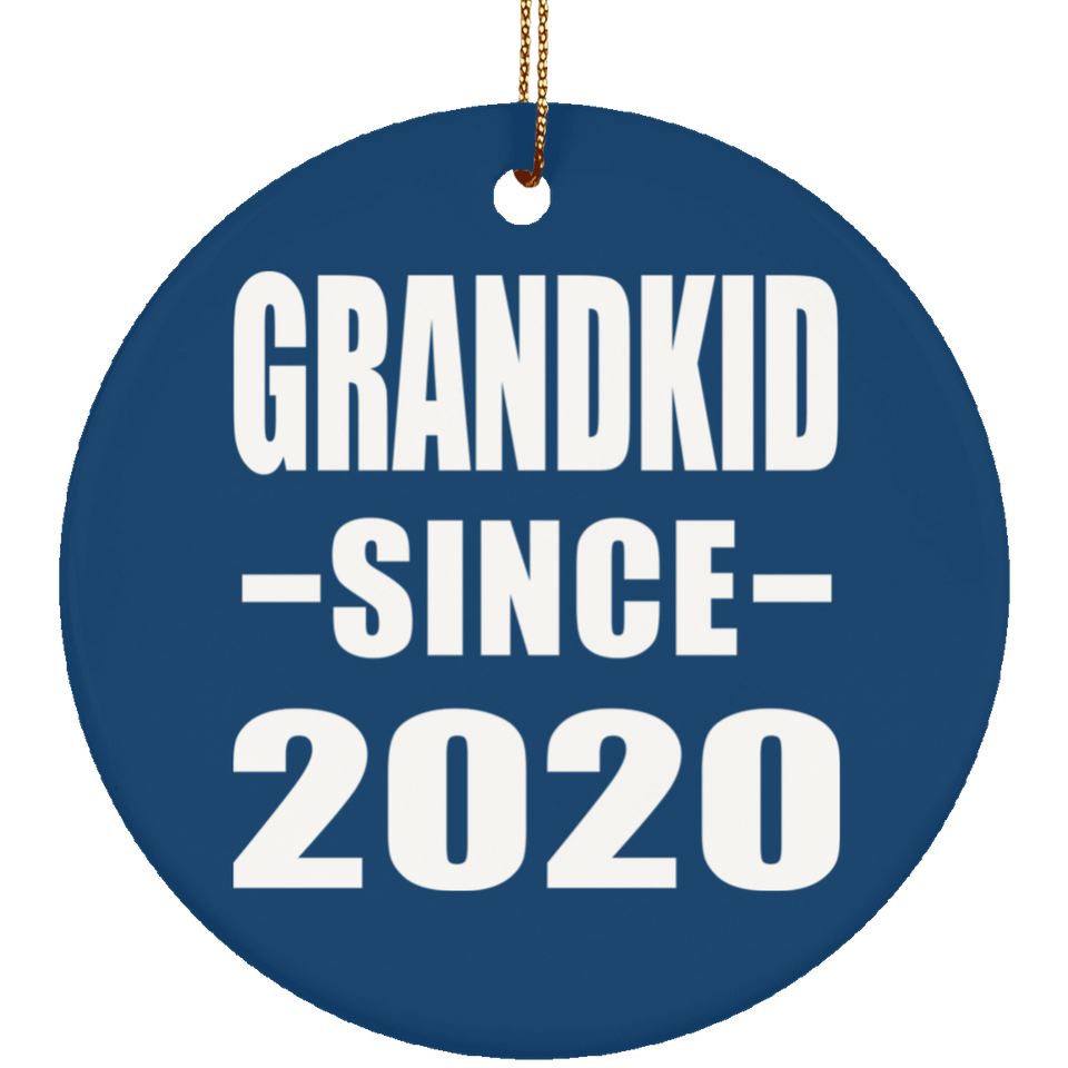 Grandkid Since 2020 - Circle Ornament