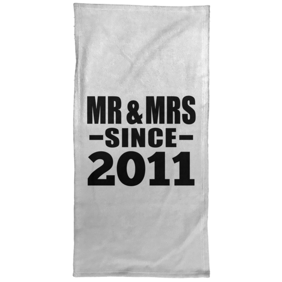 13th Anniversary Mr & Mrs Since 2011 - Hand Towel
