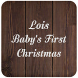 Lois Baby's First Christmas - Drink Coaster D