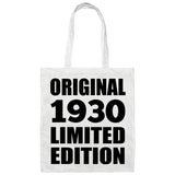 94th Birthday Original 1930 Limited Edition - Tote Bag White