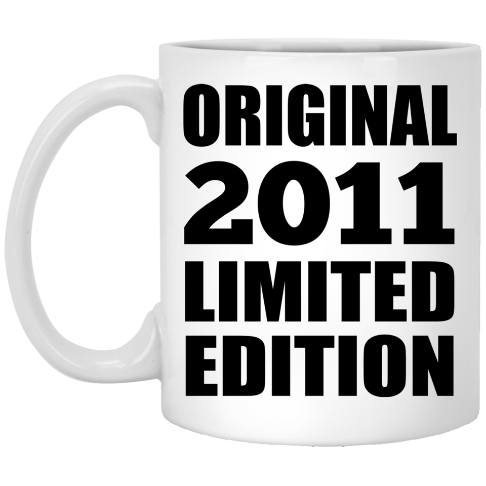 13th Birthday Original 2011 Limited Edition - 11oz Coffee Mug