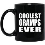 Coolest Gramps Ever - 11 Oz Coffee Mug Black