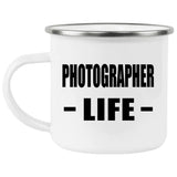 Photographer Life - 12oz Camping Mug