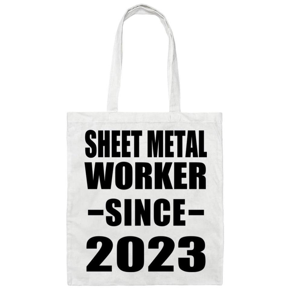 Sheet Metal Worker Since 2023 - Tote Bag White