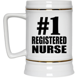 Number One #1 Registered Nurse - Beer Stein