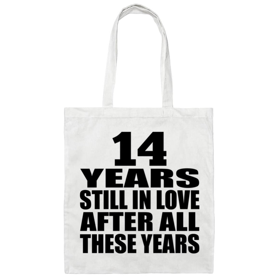 14th Anniversary 14 Years Still In Love After Years - Tote Bag White