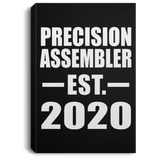 Precision Assembler Established EST. 2020 - Canvas Portrait