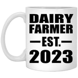 Dairy Farmer Established EST. 2023 - 11oz Coffee Mug