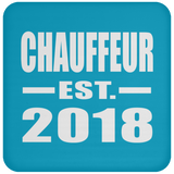 Chauffeur Established EST. 2018 - Drink Coaster