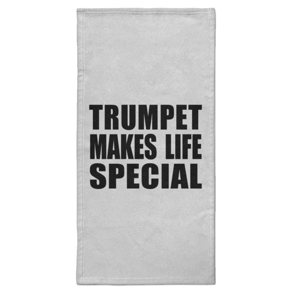 Trumpet Makes Life Special - Hand Towel