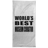 World's Best Museum Curator - Hand Towel