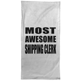 Most Awesome Shipping Clerk - Hand Towel