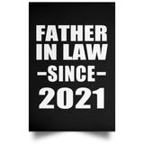 Father In Law Since 2021 - Poster Portrait