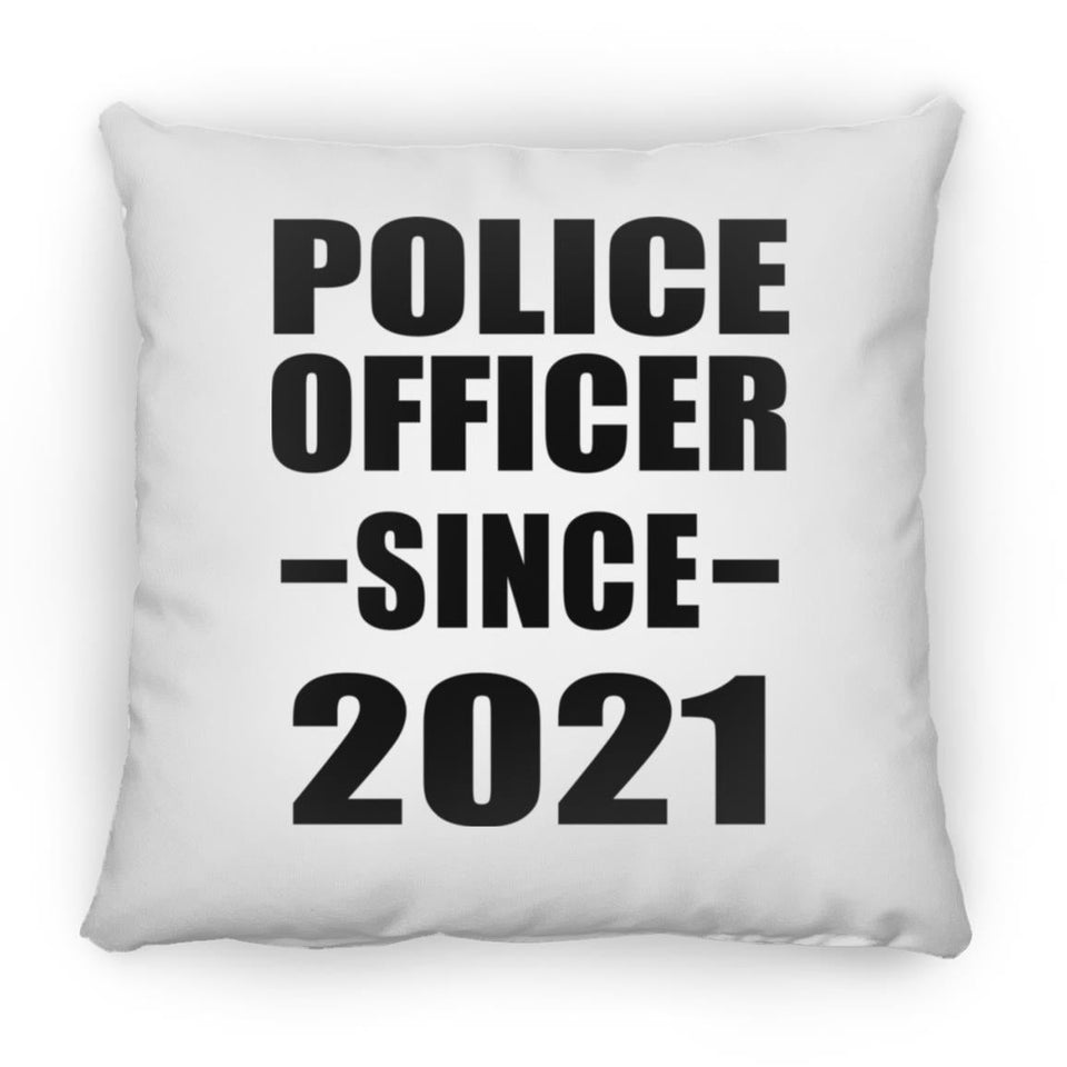 Police Officer Since 2021 - Throw Pillow