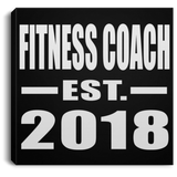 Fitness Coach Established EST. 2018 - Canvas Square