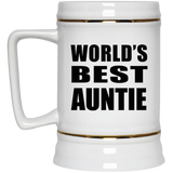 World's Best Auntie - Beer Stein