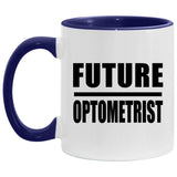 Future Optometrist - 11oz Accent Mug Purple
