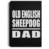 Old English Sheepdog Dad - Canvas Portrait