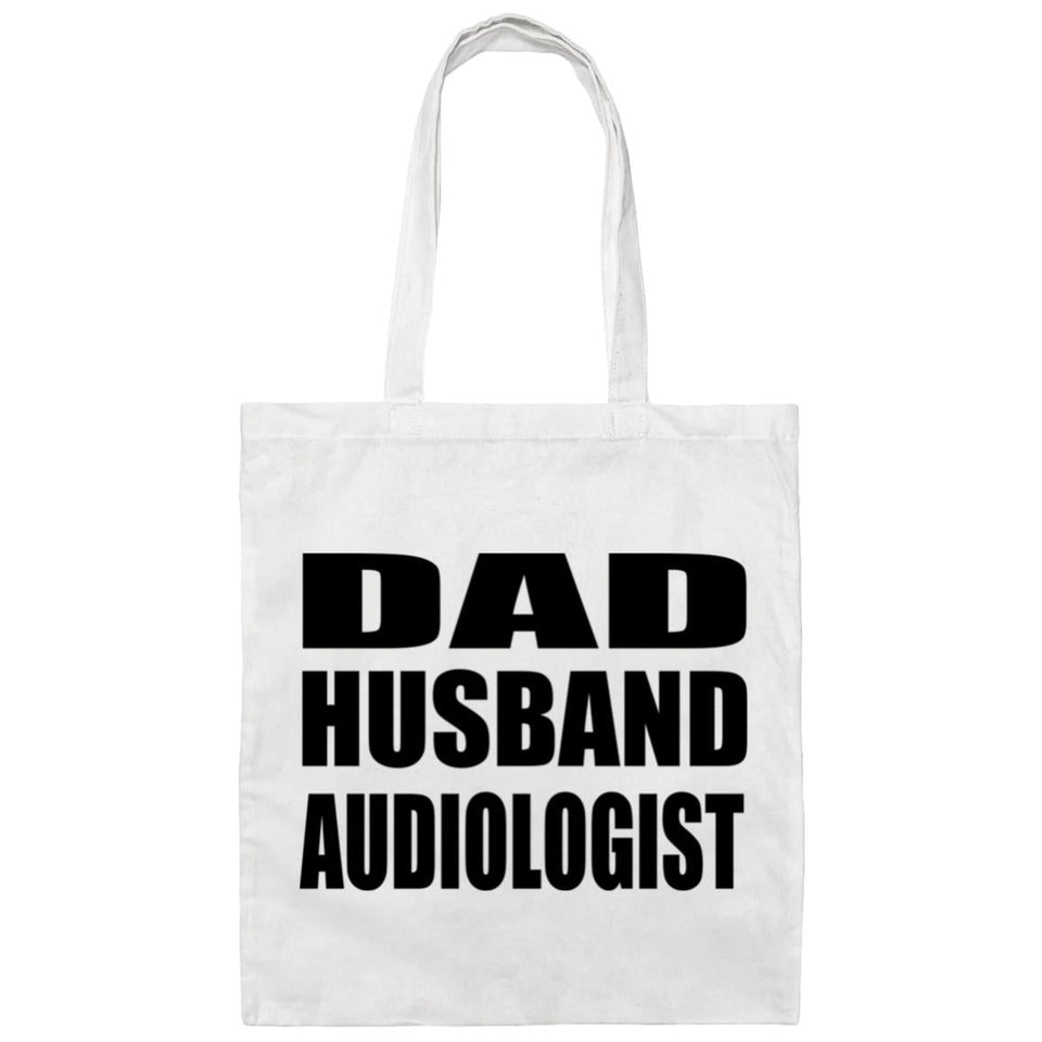 Dad Husband Audiologist - Tote Bag White