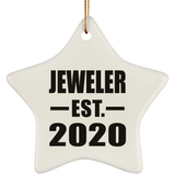 Jeweler Established EST. 2020 - Star Ornament