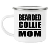 Bearded Collie Mom - 12oz Camping Mug