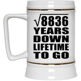 94th Anniversary Square Root of 8836 Years Lifetime To Go - Beer Stein