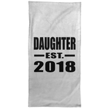 Daughter Established EST. 2018 - Hand Towel