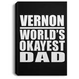 Vernon World's Okayest Dad - Canvas Portrait
