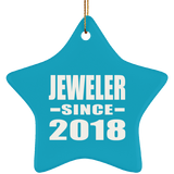 Jeweler Since 2018 - Star Ornament