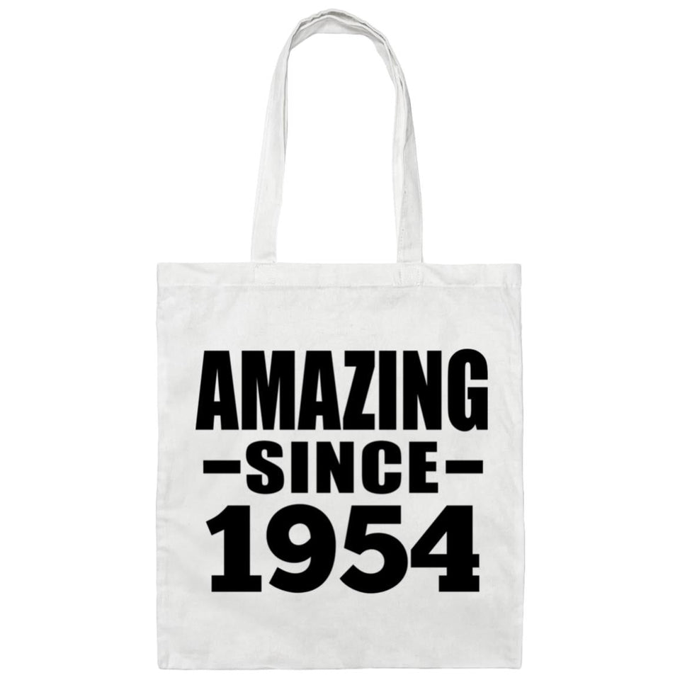 70th Birthday Amazing Since 1954 - Tote Bag White