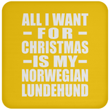 All I Want For Christmas Is My Norwegian Lundehund - Coaster