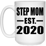 Step Mom Established EST. 2020 - 15oz Coffee Mug