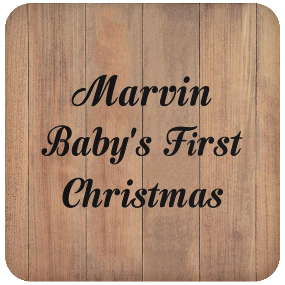 Marvin Baby's First Christmas - Drink Coaster C