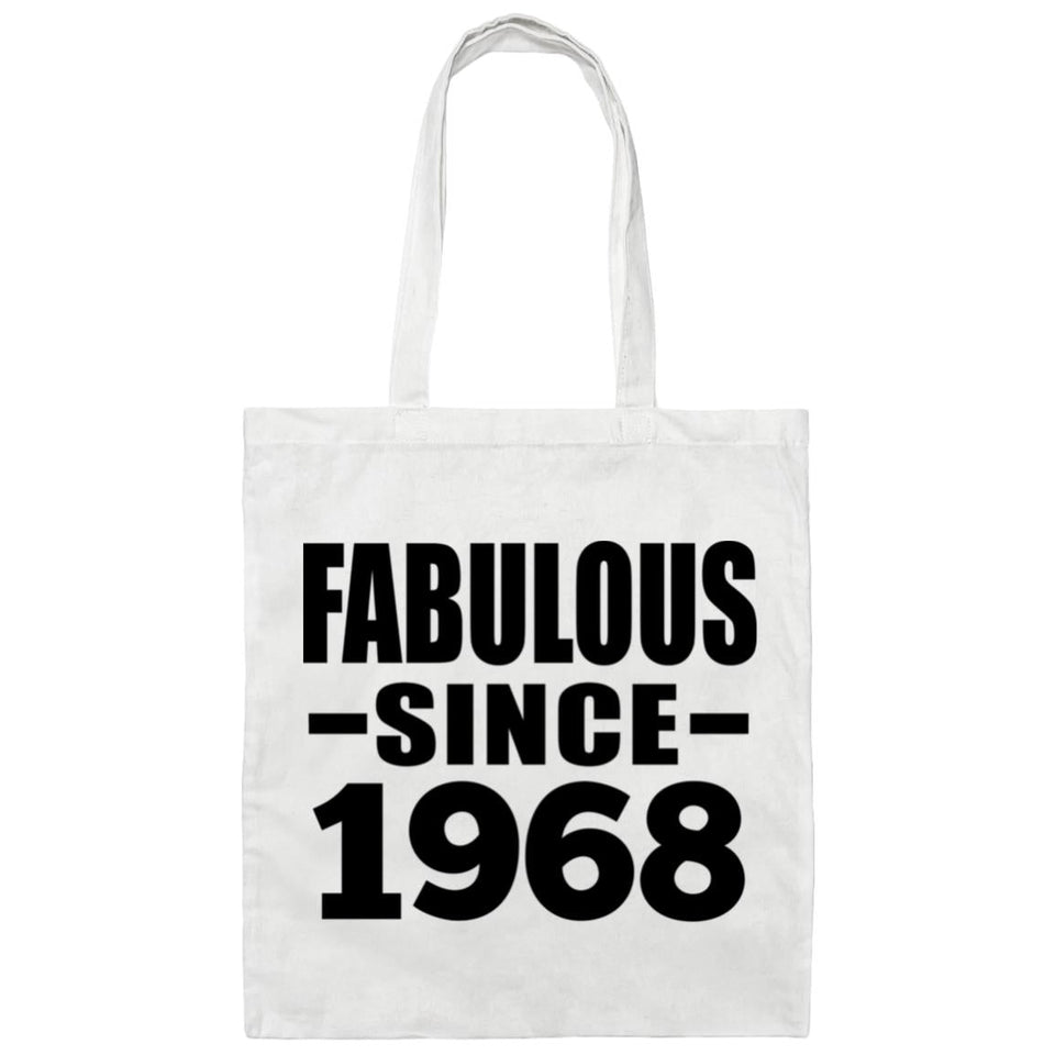 56th Birthday Fabulous Since 1968 - Tote Bag White