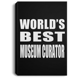 World's Best Museum Curator - Canvas Portrait