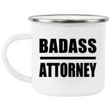 Badass Attorney - 12oz Camping Mug