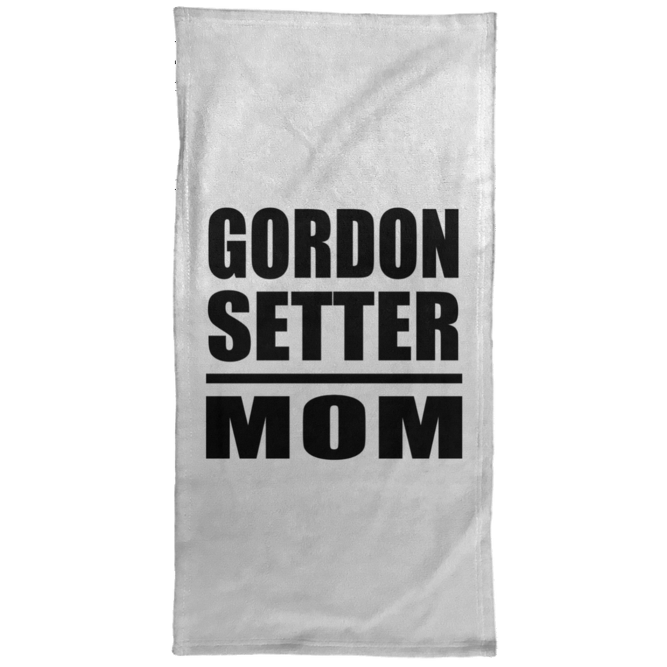 Gordon Setter Mom - Hand Towel